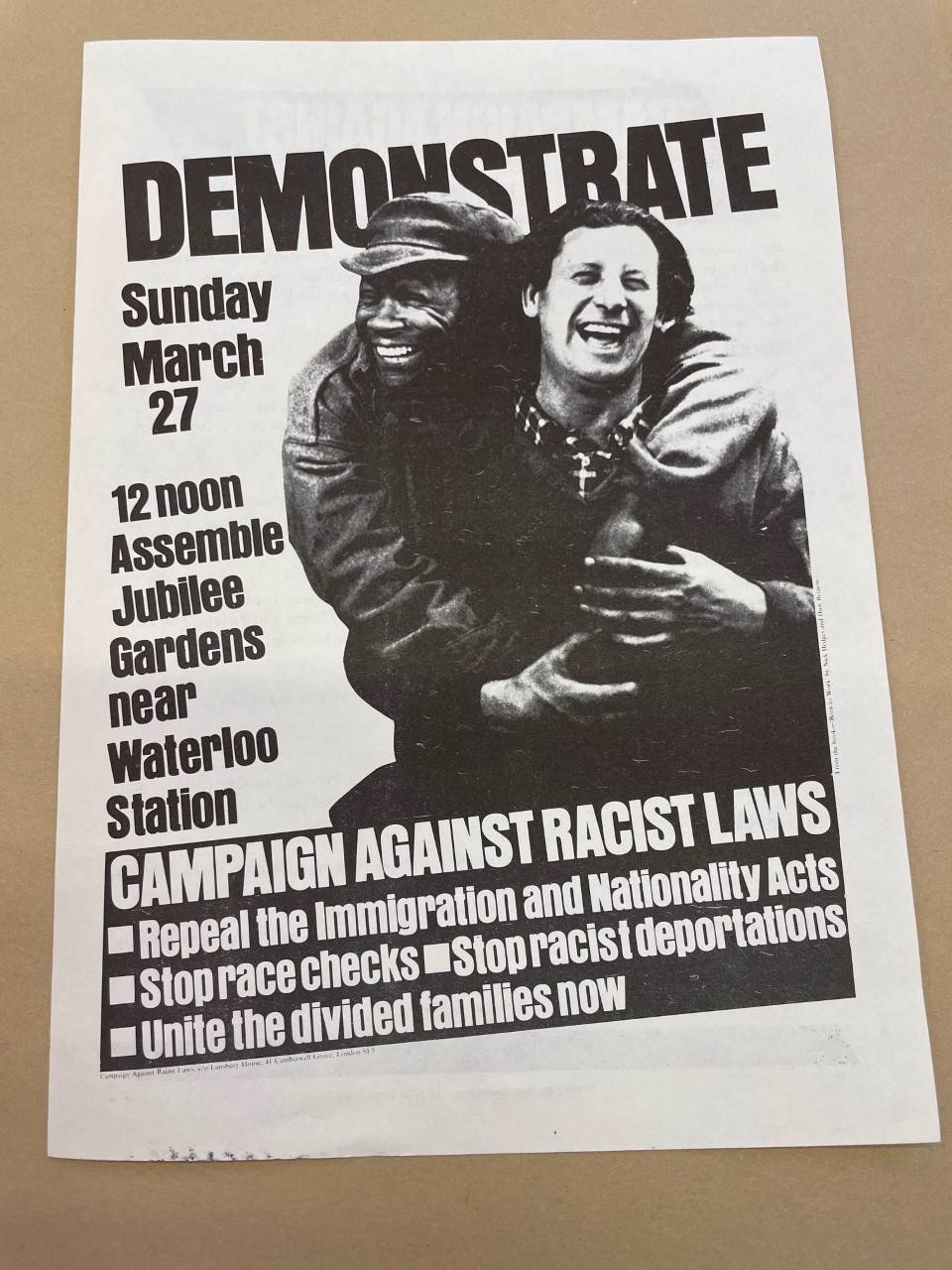 Surprising lessons from the 1980s: inspiration from anti-deportation campaign&nbsp;activism